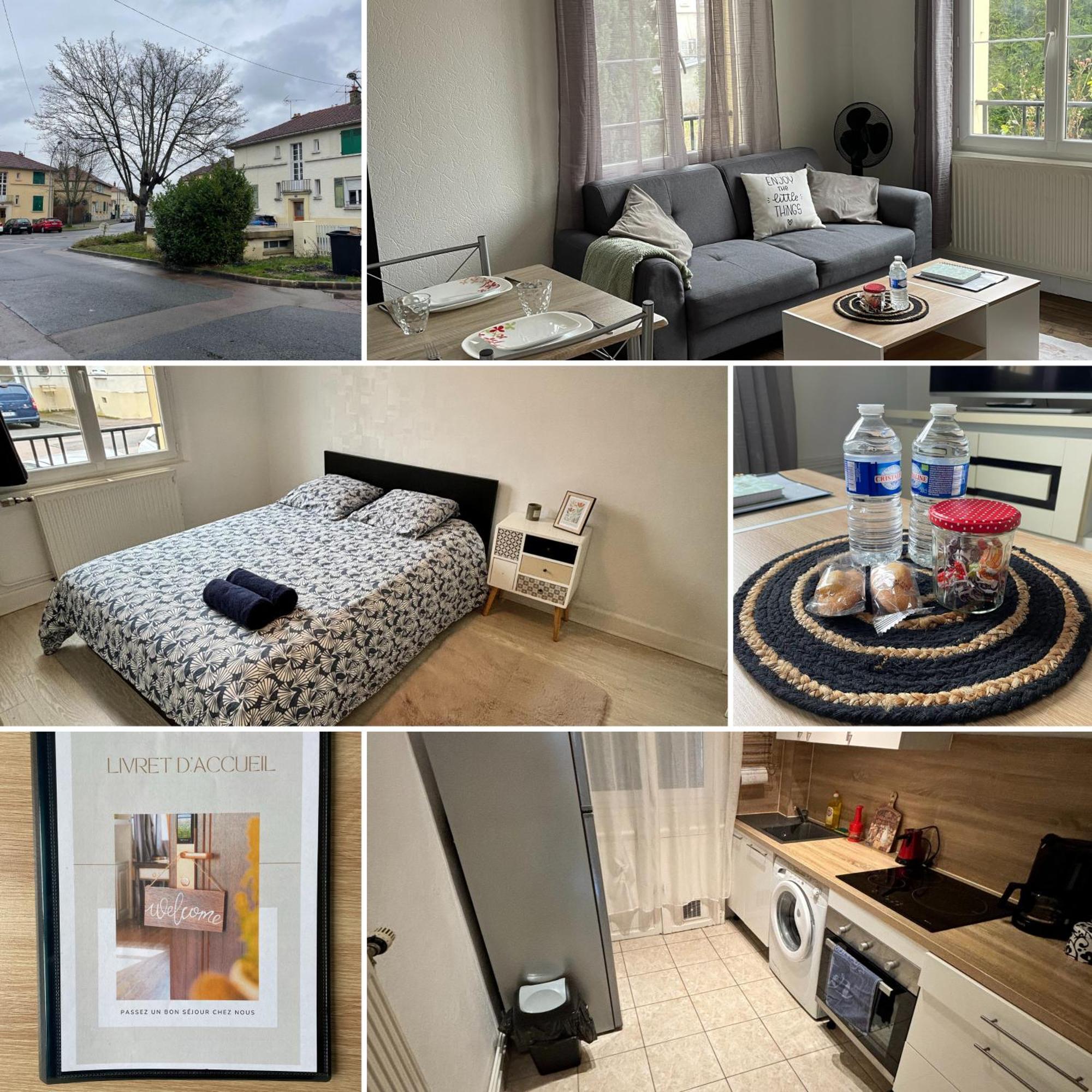 Logement Calme + Stationnement Troyes Extérieur photo